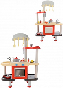 Игровая кухня № 1 с посудой и аксессуарами, в пакете (Полесье, п-57921)